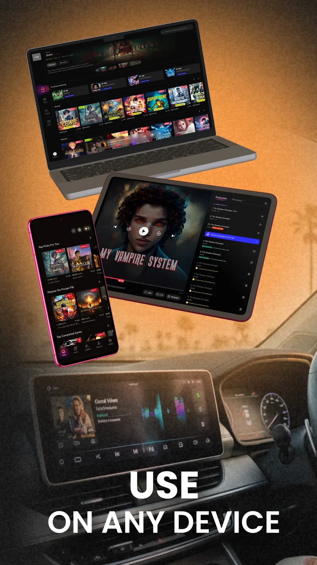 Pocket Fm مهكر — لقطة شاشة 7