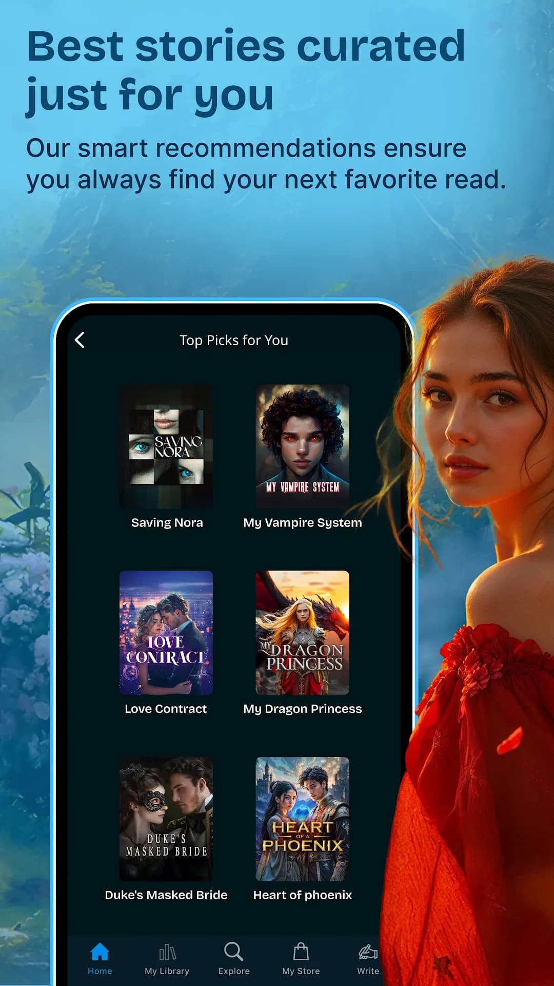 Pocket Novels مهكر — لقطة شاشة 4