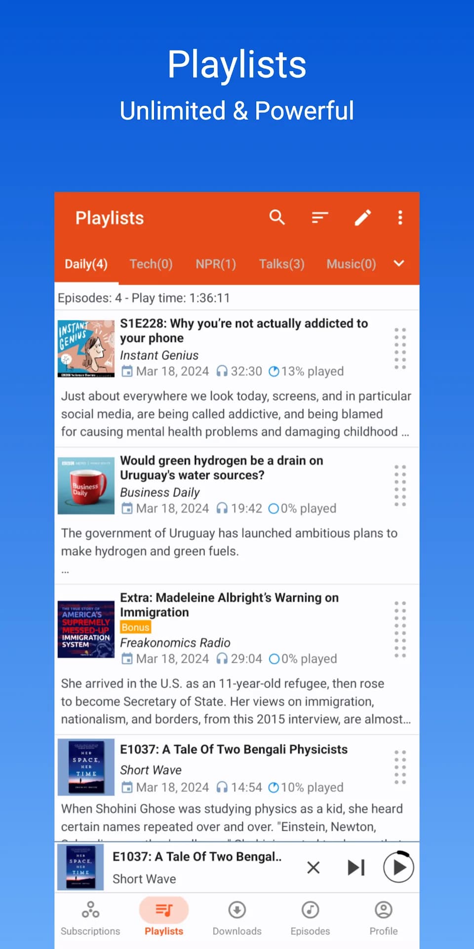 Podcast Republic مهكر — لقطة شاشة 4