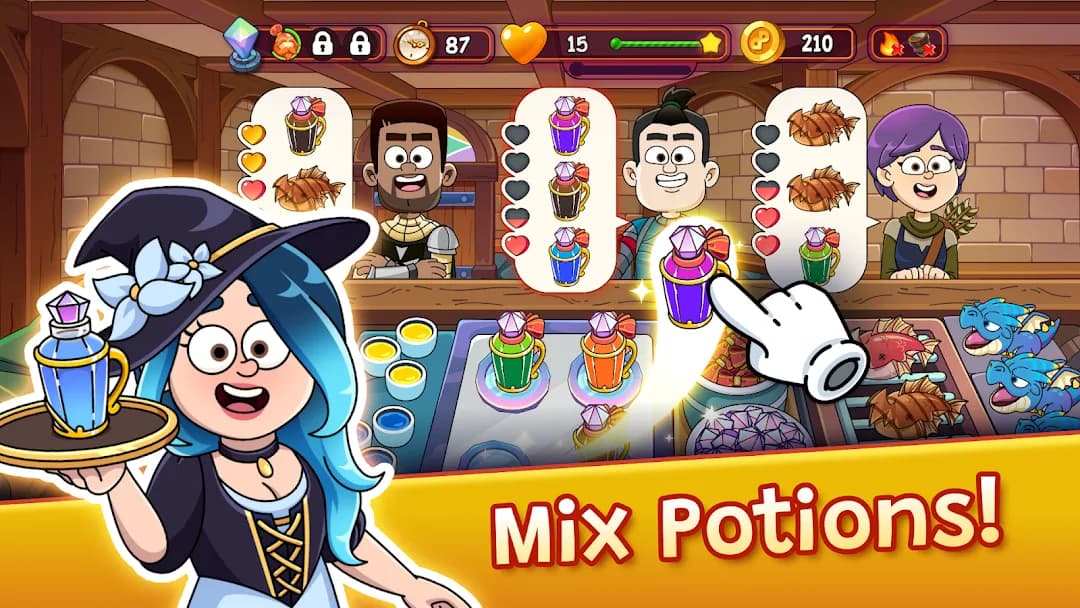 Potion Punch 2 مهكر — لقطة شاشة 1