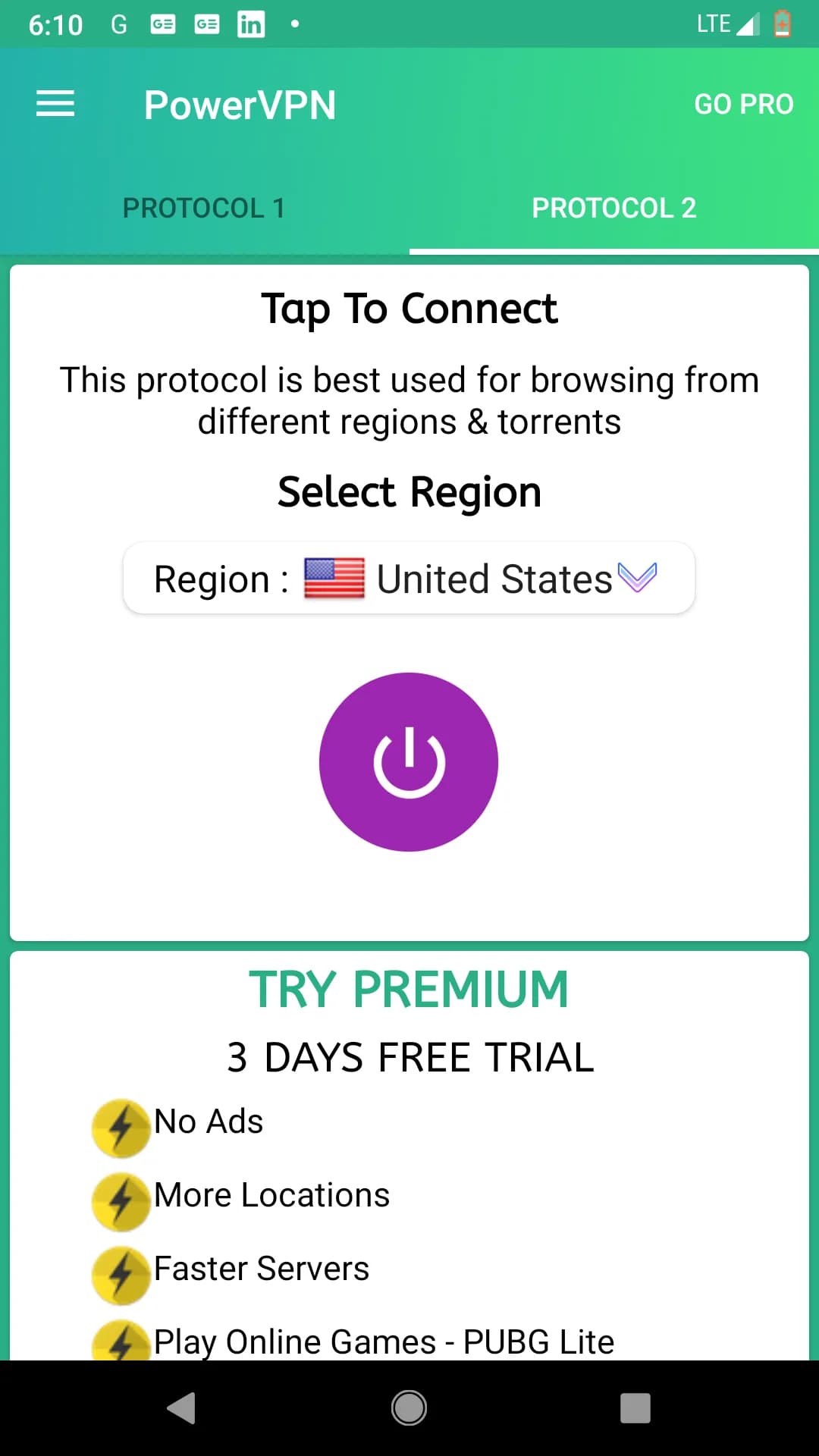Power VPN مهكر — لقطة شاشة 8