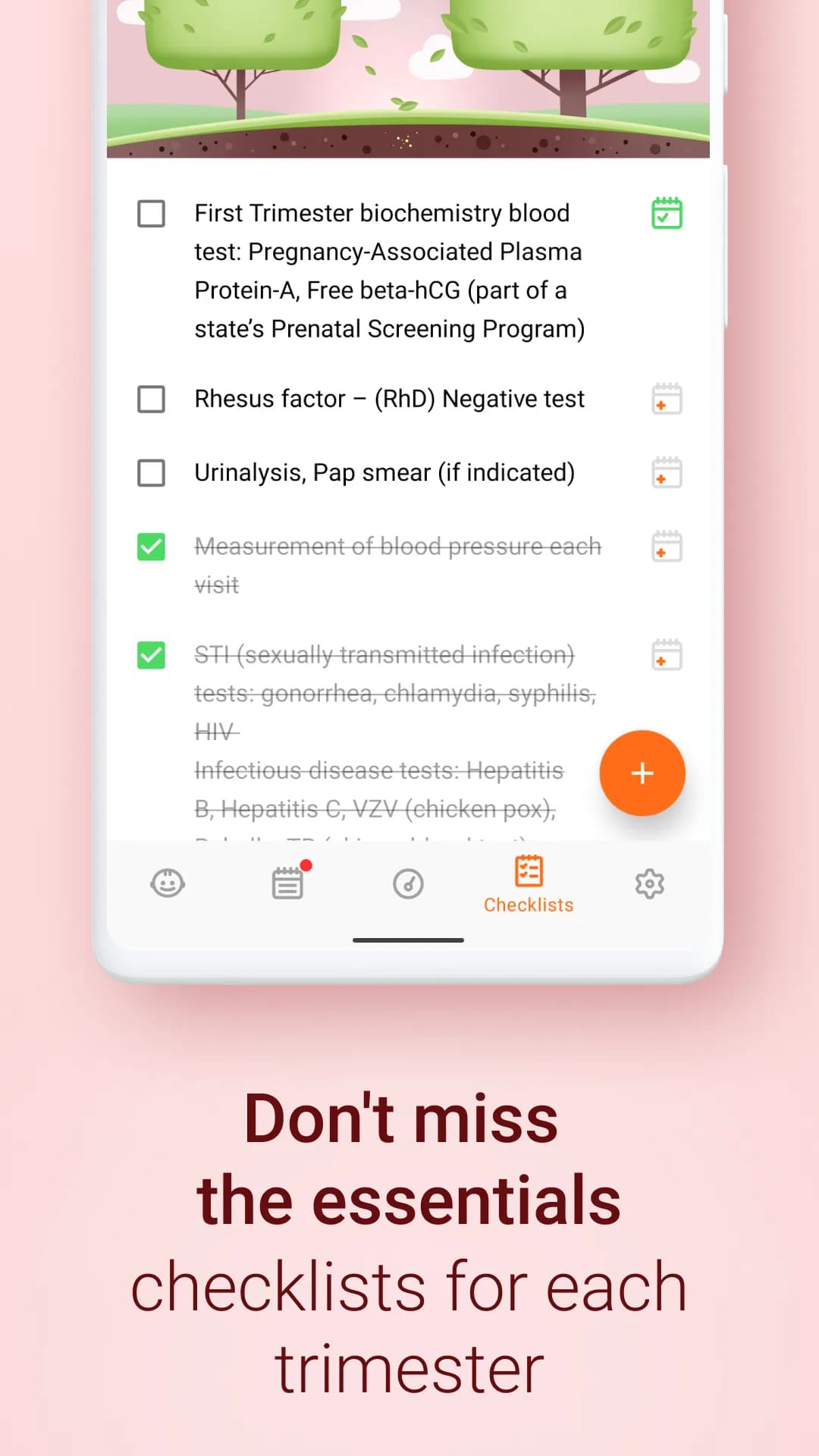 Pregnancy Tracker مهكر — لقطة شاشة 5