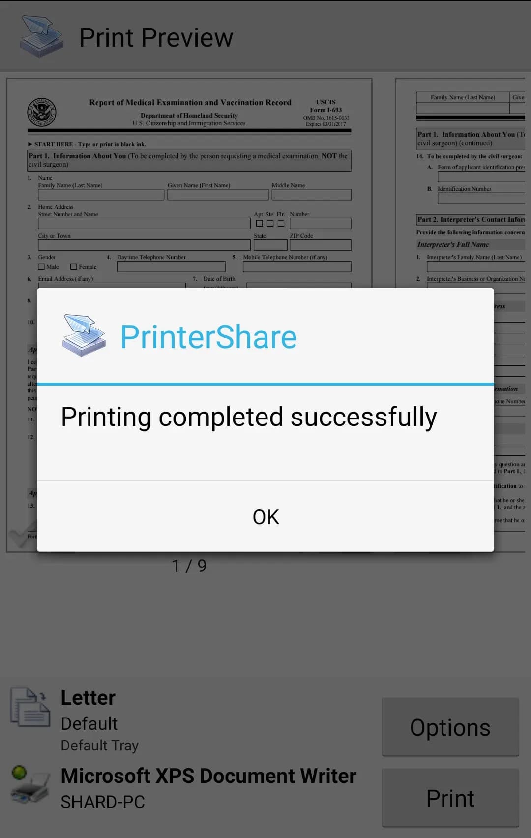 Printershare Premium مهكر — لقطة شاشة 7