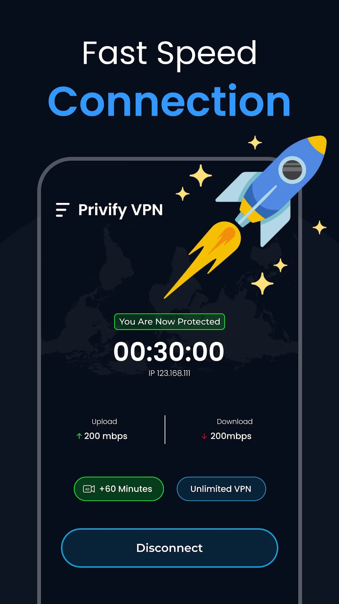 Privify Vpn مهكر — لقطة شاشة 4