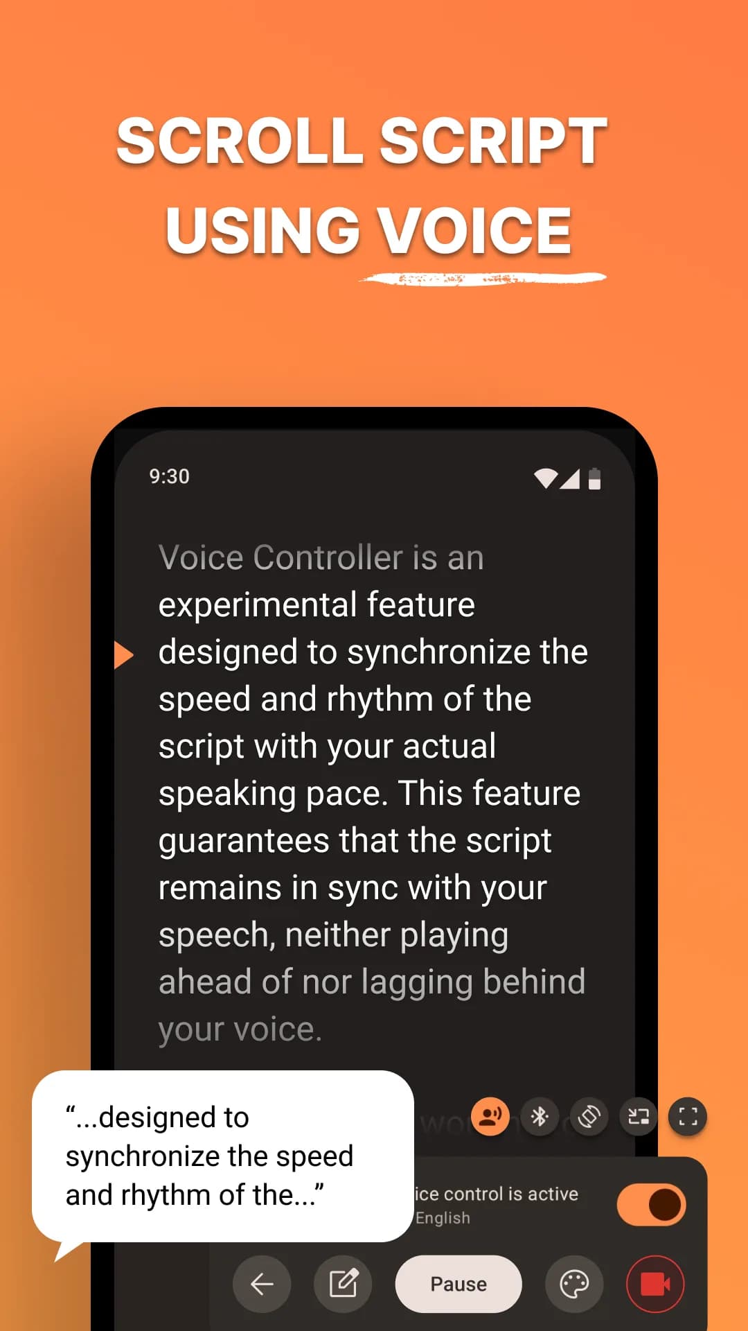 PrompterPal مهكر — لقطة شاشة 3