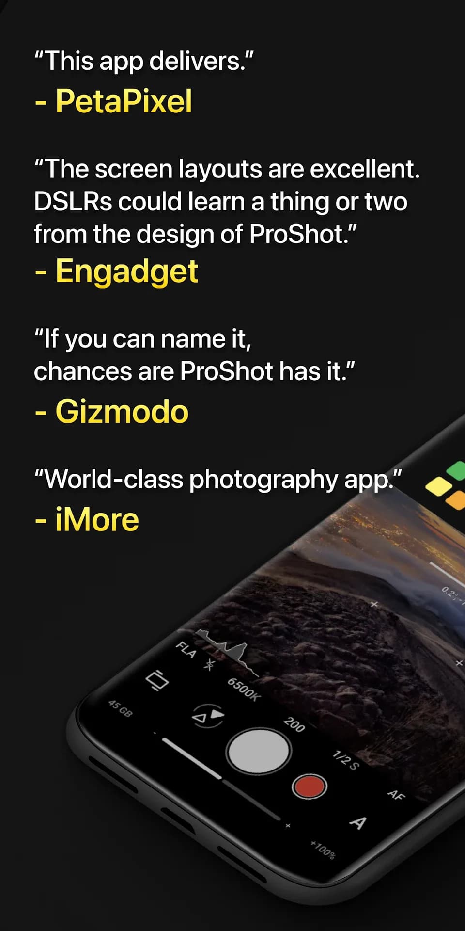 ProShot مهكر — لقطة شاشة 6