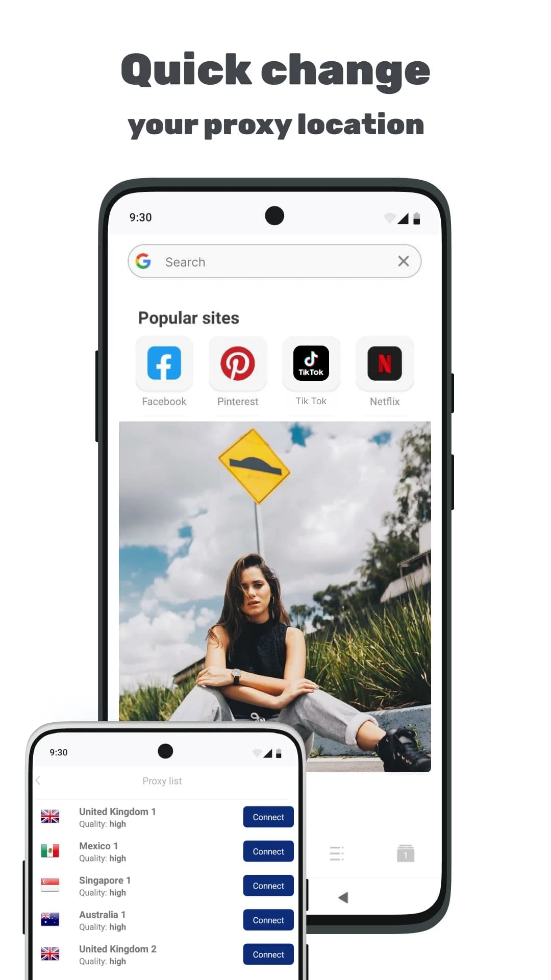 Proxy Browser مهكر — لقطة شاشة 2