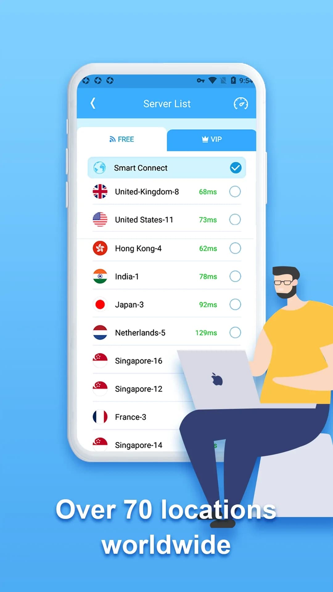 Quark Vpn مهكر — لقطة شاشة 3