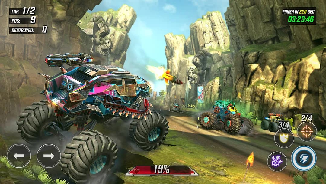 RACE مهكرة — لقطة شاشة 2