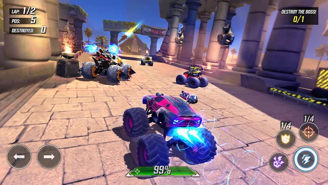 RACE مهكرة — لقطة شاشة 5