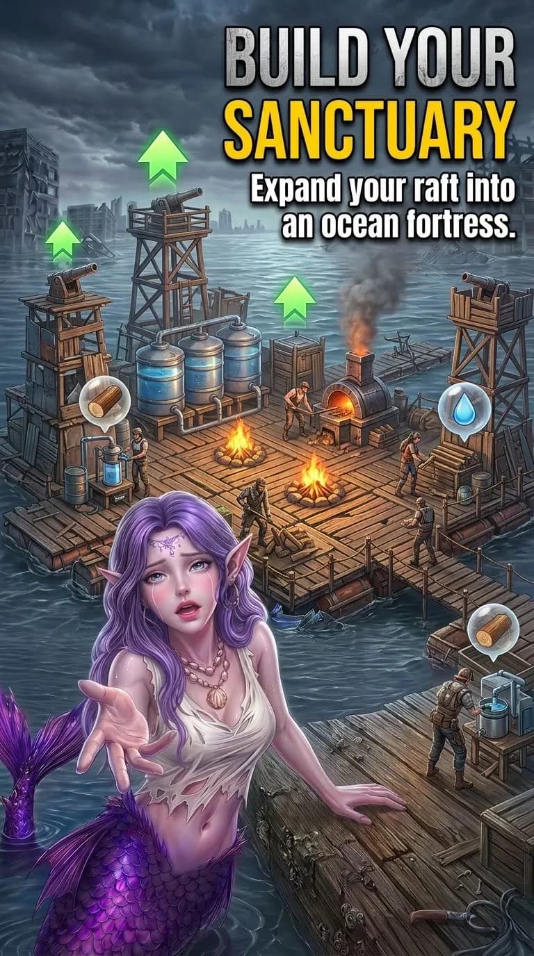 Raft War Survival — Screenshot 4