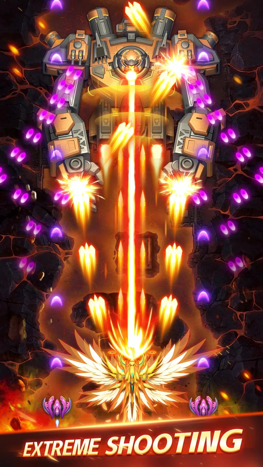 Raiden Fighter مهكرة — لقطة شاشة 3