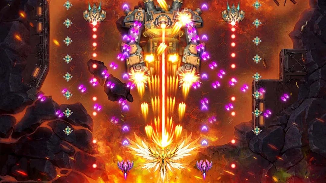 Raiden Fighter مهكرة — لقطة شاشة 8