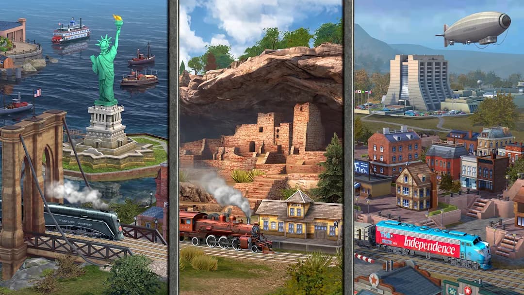 Railroad Empire مهكرة — لقطة شاشة 2