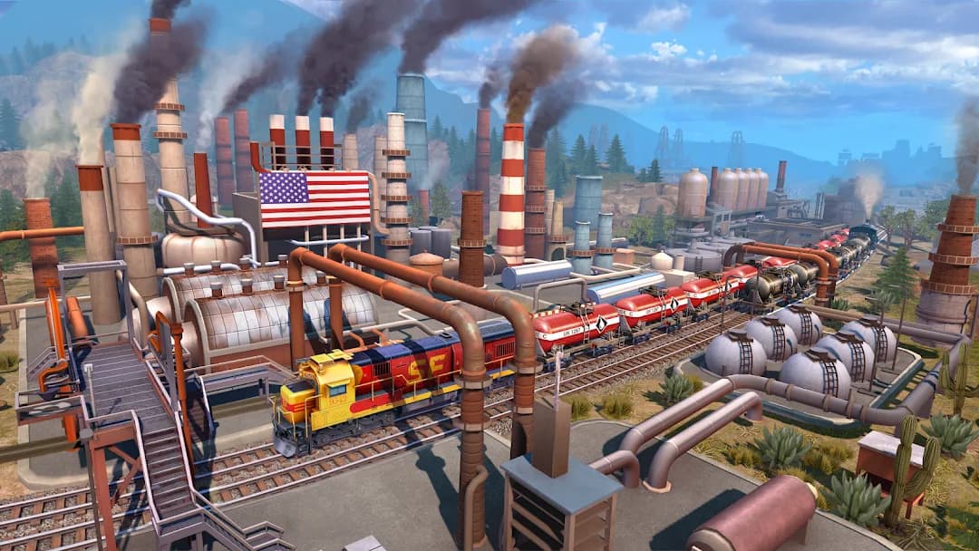 Railroad Empire مهكرة — لقطة شاشة 4
