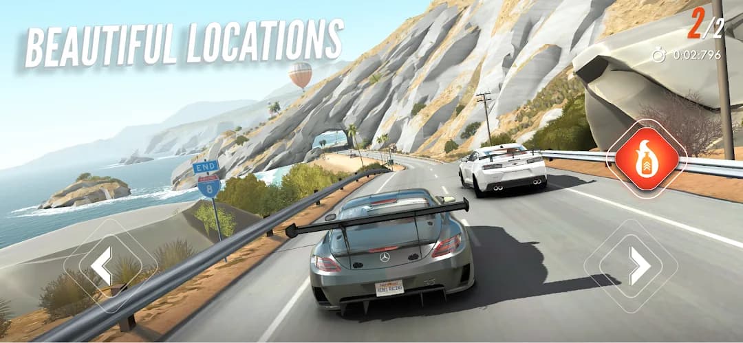 Rebel Racing مهكرة — لقطة شاشة 2