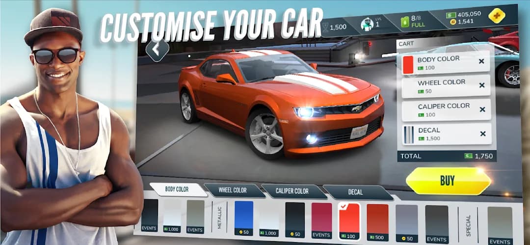 Rebel Racing مهكرة — لقطة شاشة 5