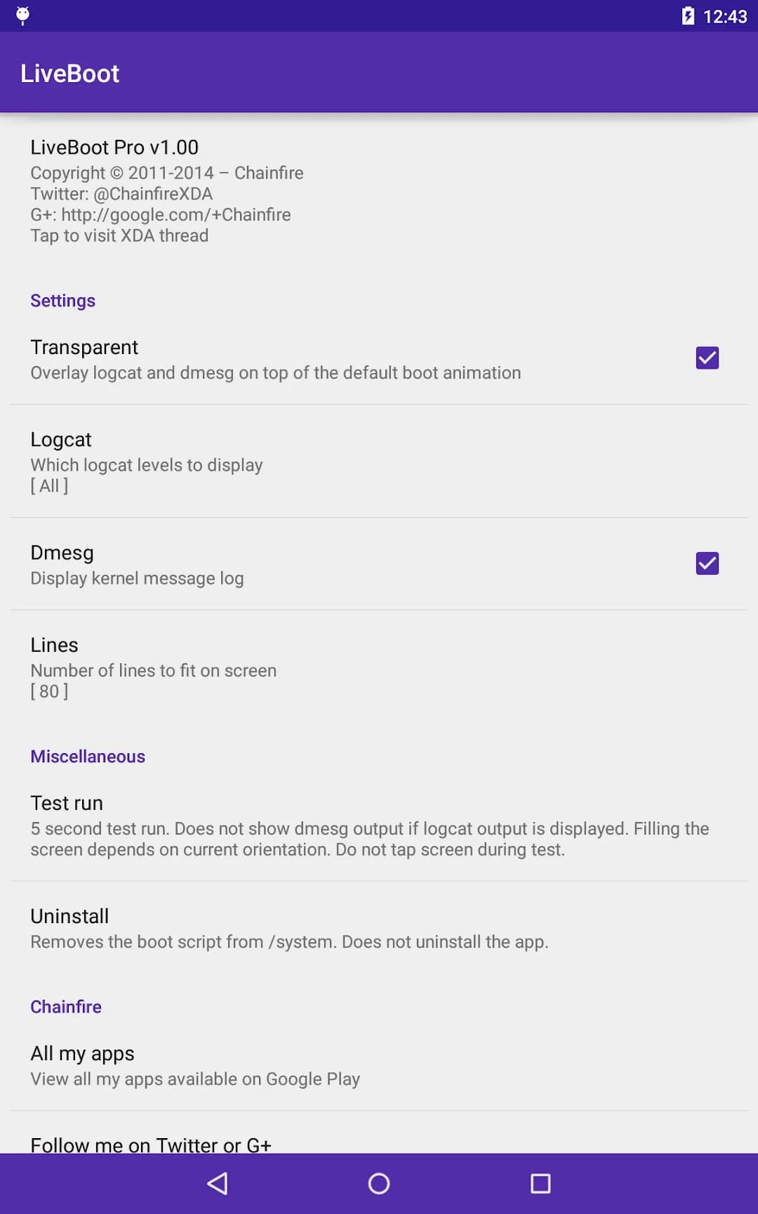 Root Booster مهكر — لقطة شاشة 3