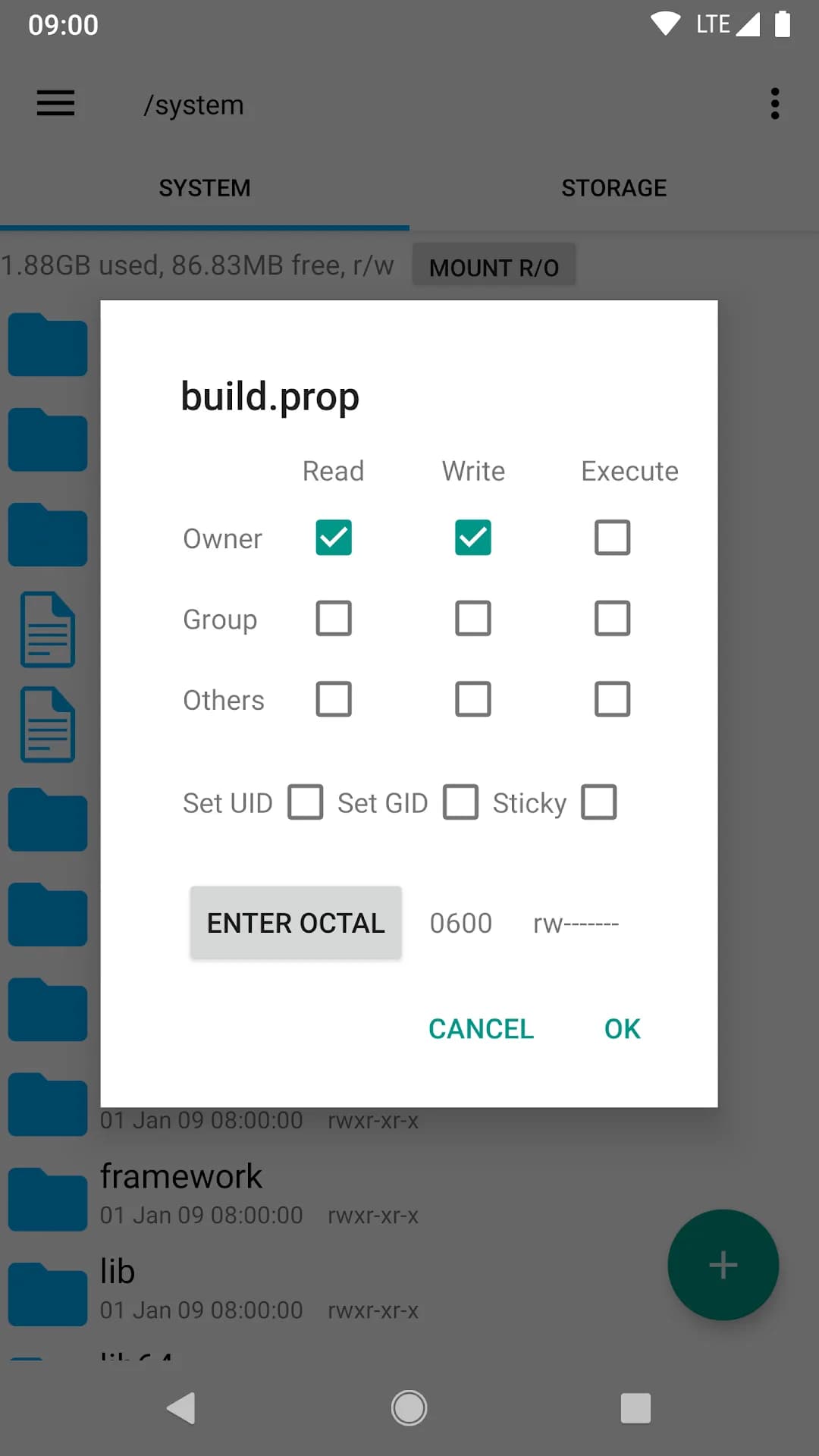 Root Explorer مهكر — لقطة شاشة 4