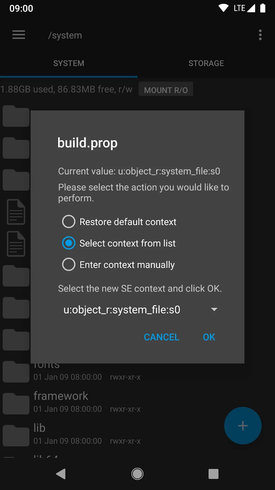 Root Explorer مهكر — لقطة شاشة 6