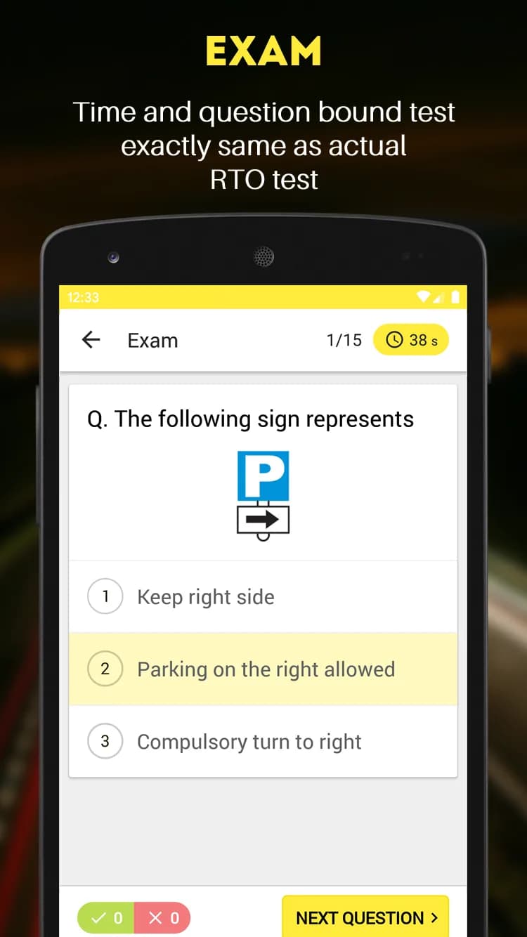 RTO Exam MOD — Screenshot 5
