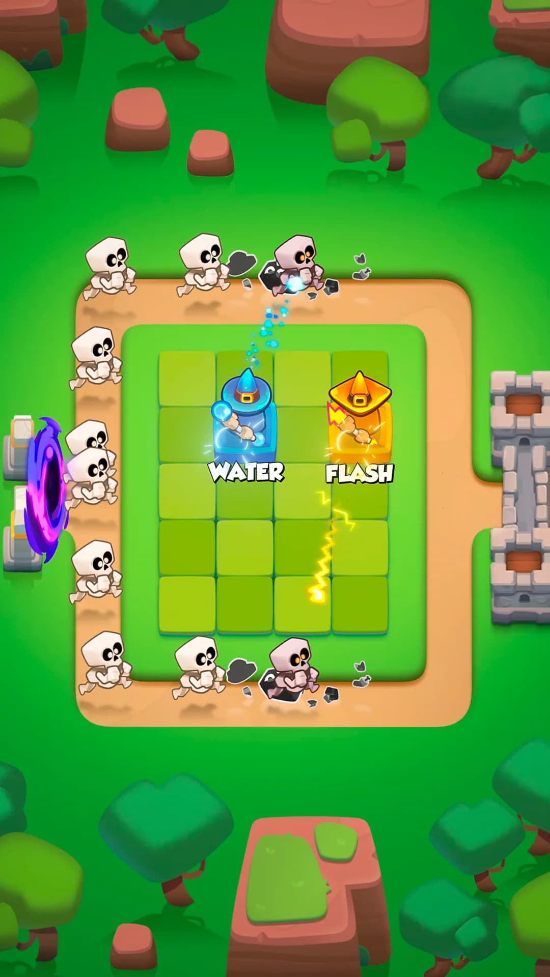 Rush Royale مهكرة — لقطة شاشة 1