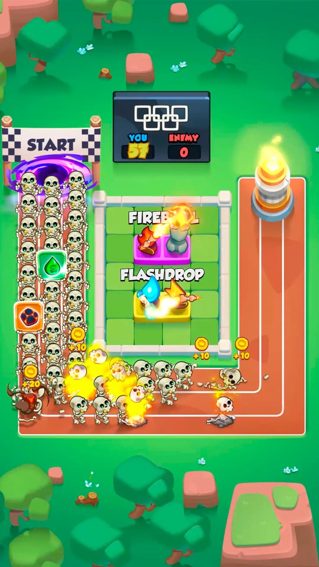 Rush Royale مهكرة — لقطة شاشة 2
