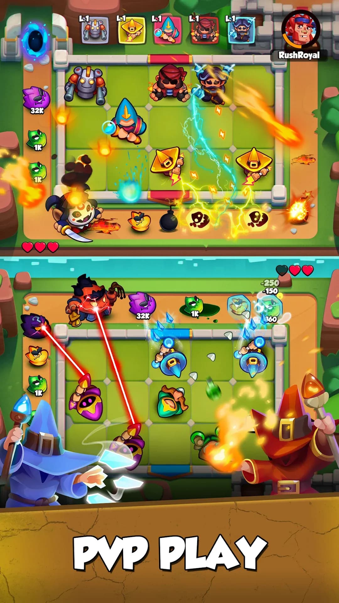 Rush Royale مهكرة — لقطة شاشة 5