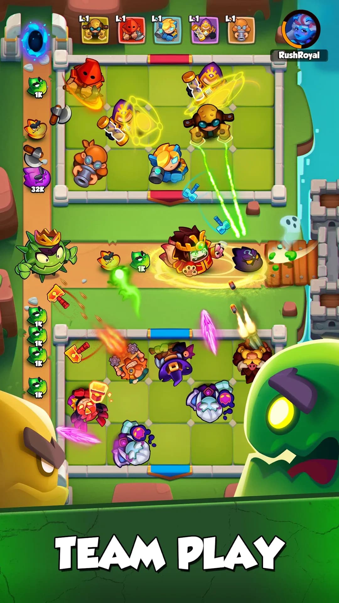 Rush Royale مهكرة — لقطة شاشة 6