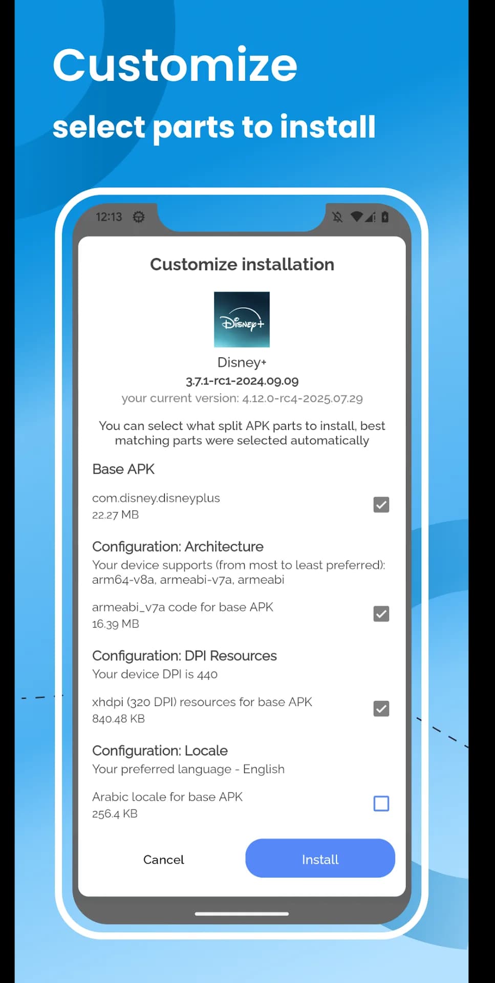 SAI Split APKs Installer مهكر — لقطة شاشة 2