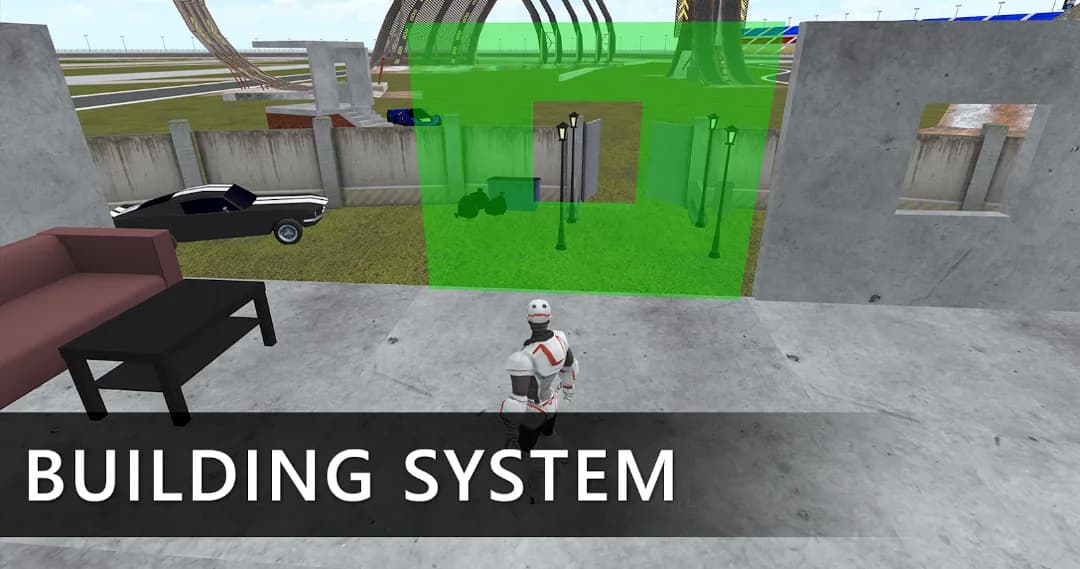 Sandbox 3D مهكر — لقطة شاشة 1