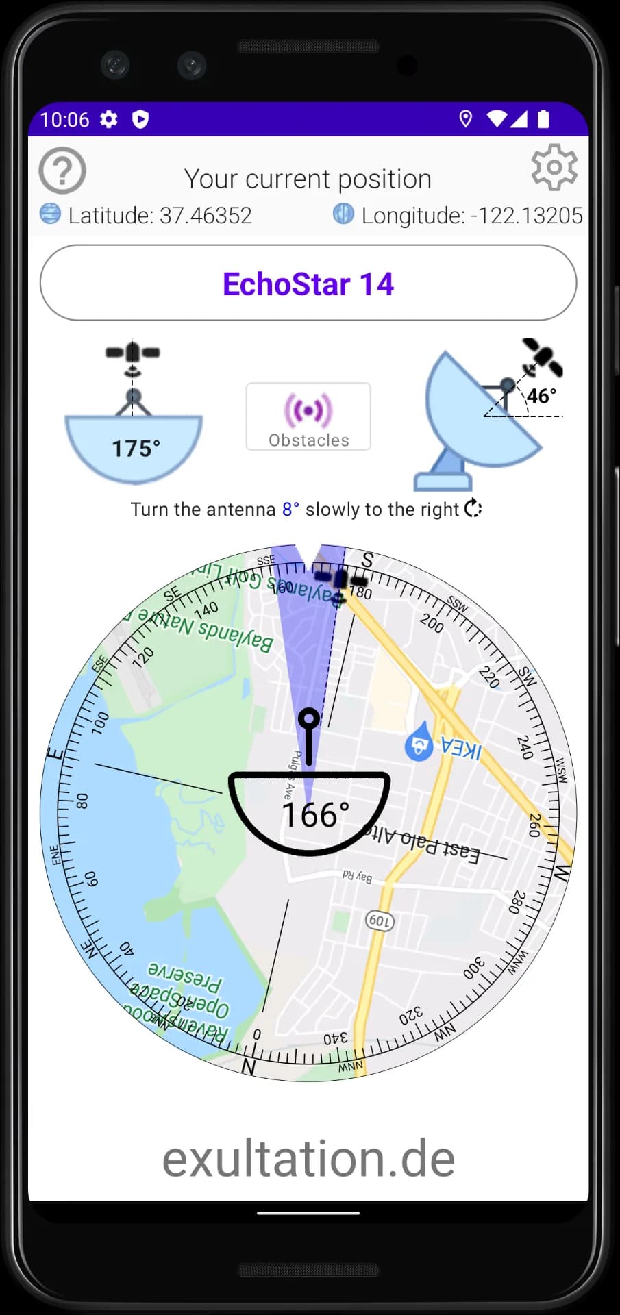 Satellite Finder مهكر — لقطة شاشة 1