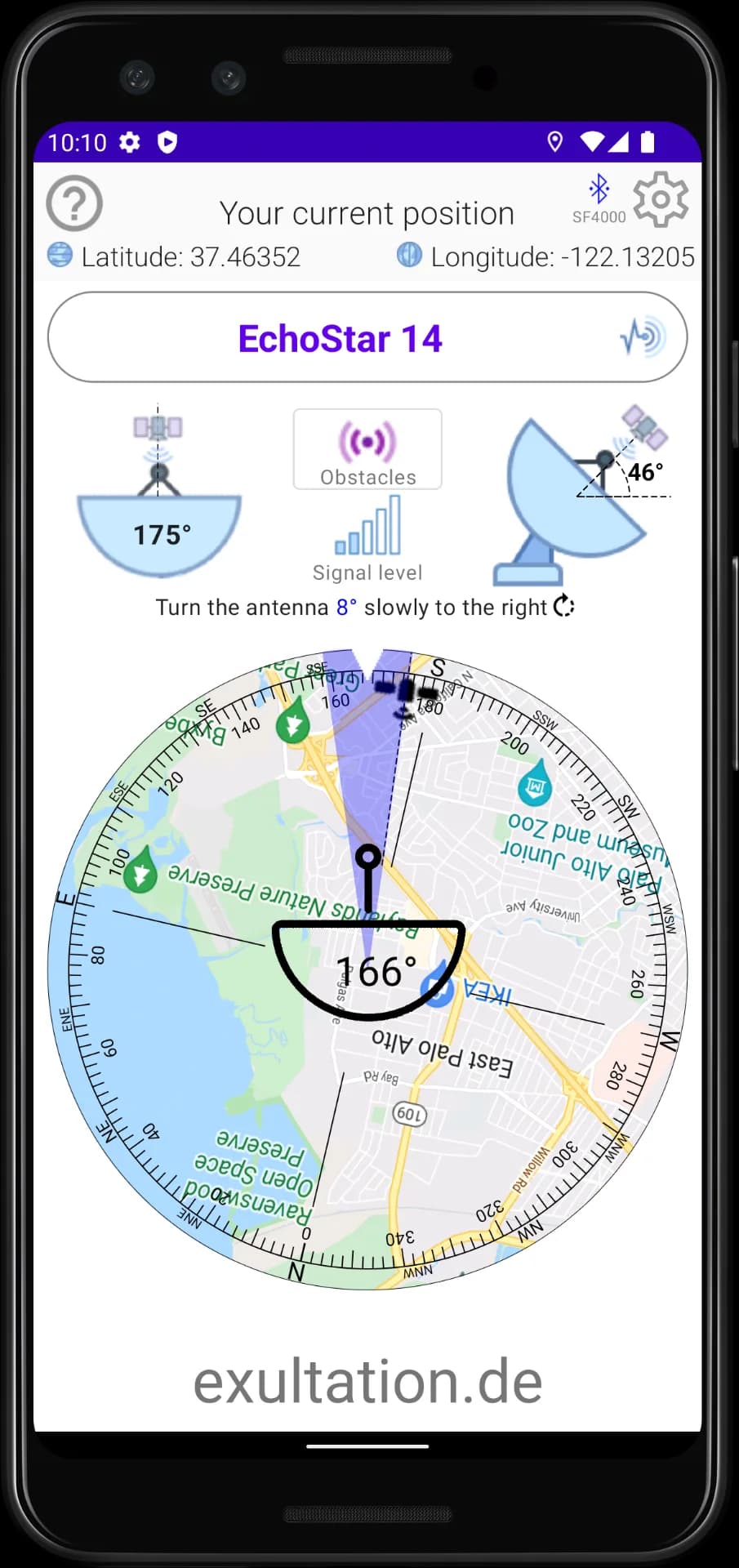 Satellite Finder مهكر — لقطة شاشة 3