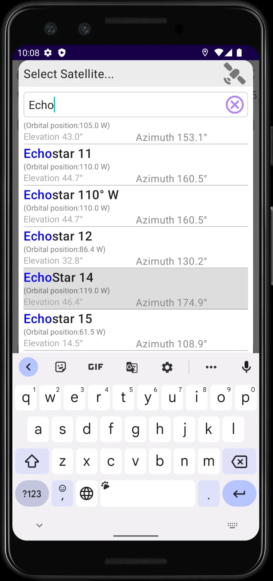 Satellite Finder مهكر — لقطة شاشة 5