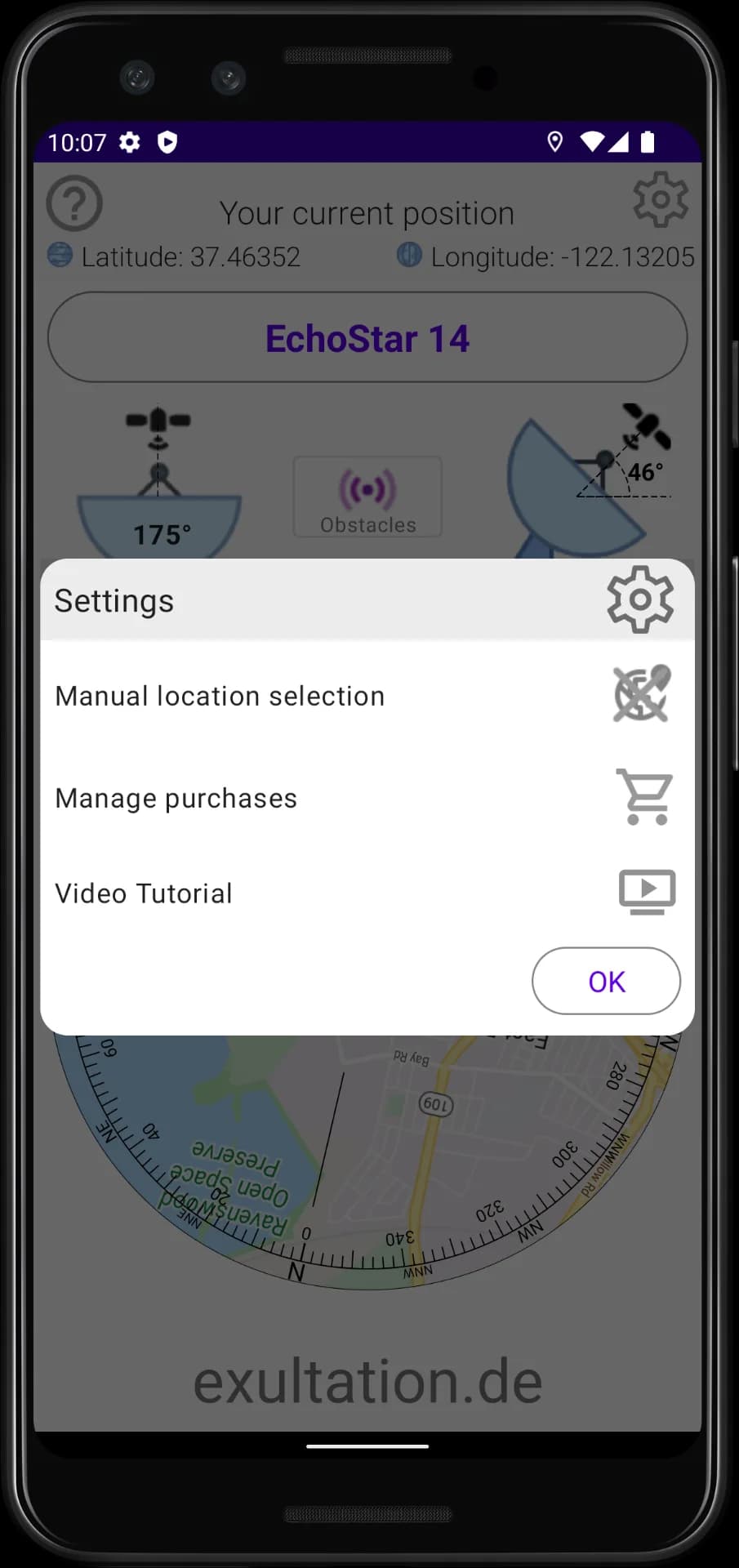 Satellite Finder مهكر — لقطة شاشة 6