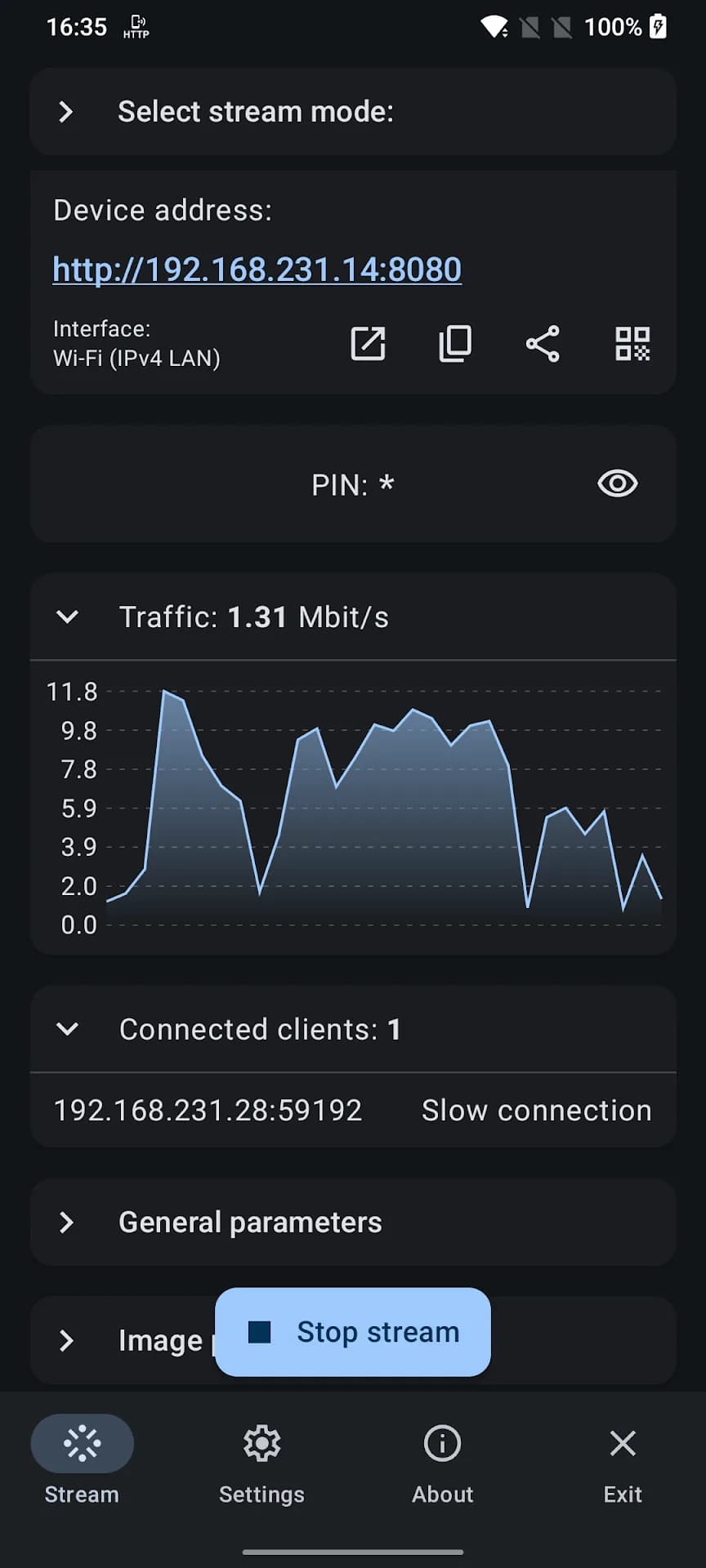 Screen Stream مهكر — لقطة شاشة 2