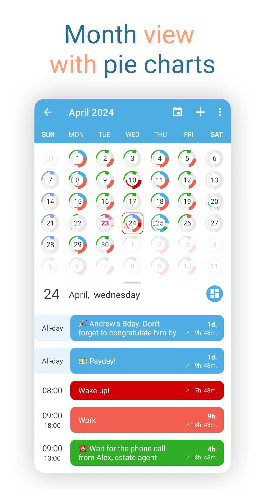 Sectograph Pro مهكر — لقطة شاشة 6