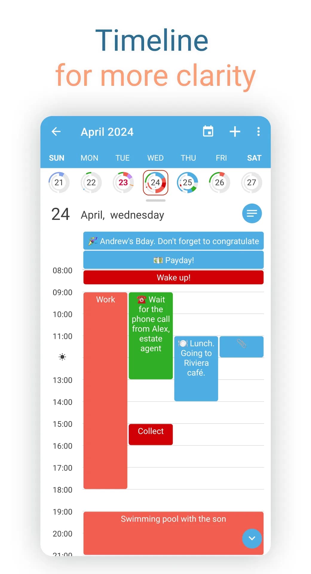 Sectograph Pro مهكر — لقطة شاشة 7