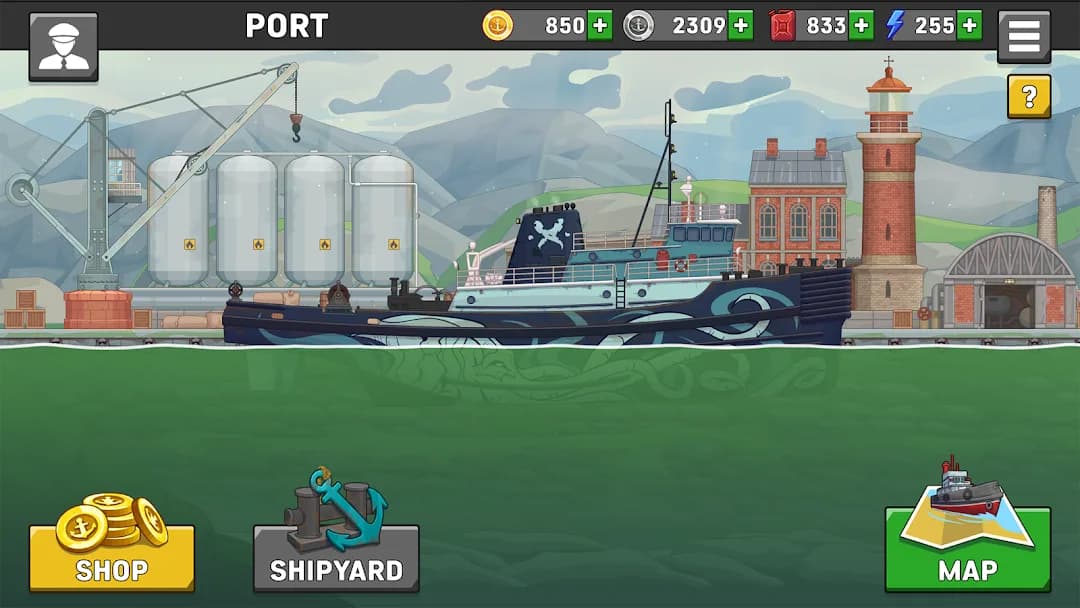 Ship Simulator مهكرة — لقطة شاشة 1