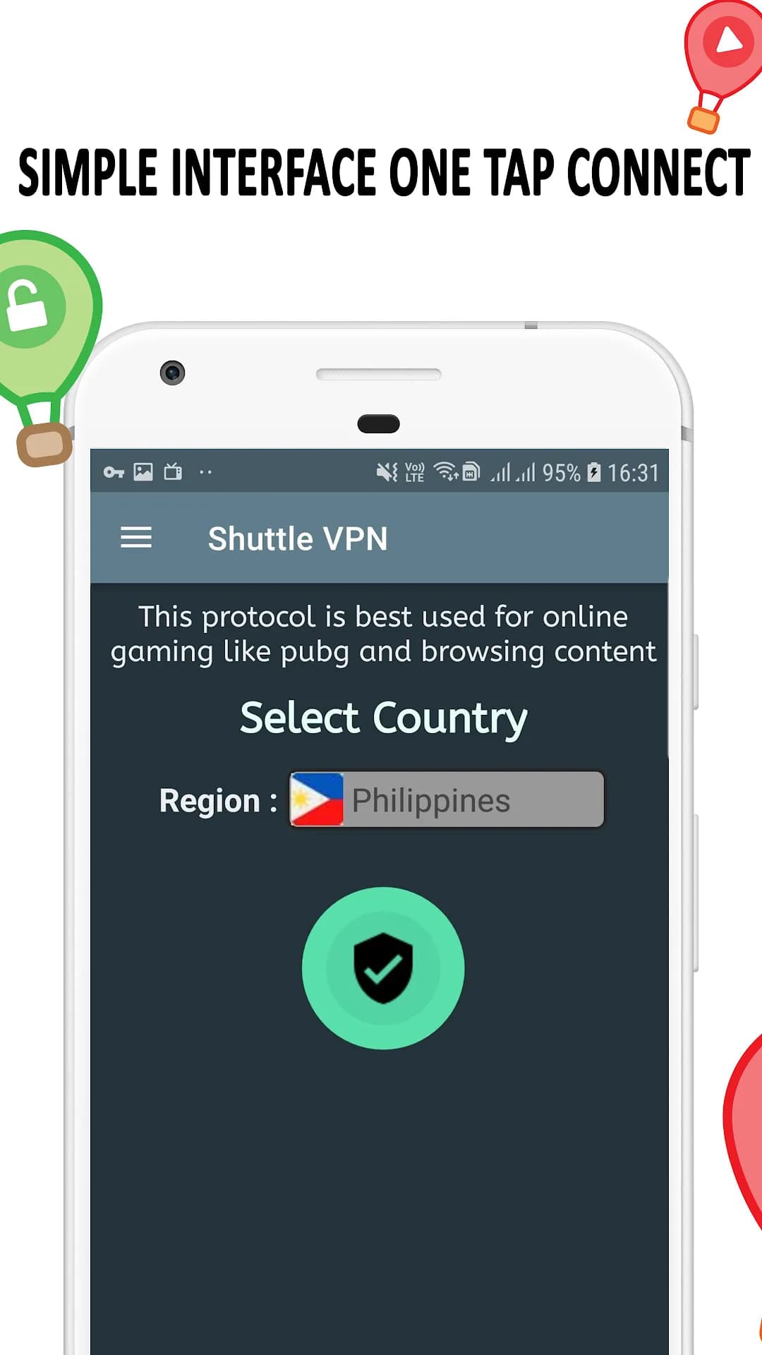Shuttle VPN مهكر — لقطة شاشة 3