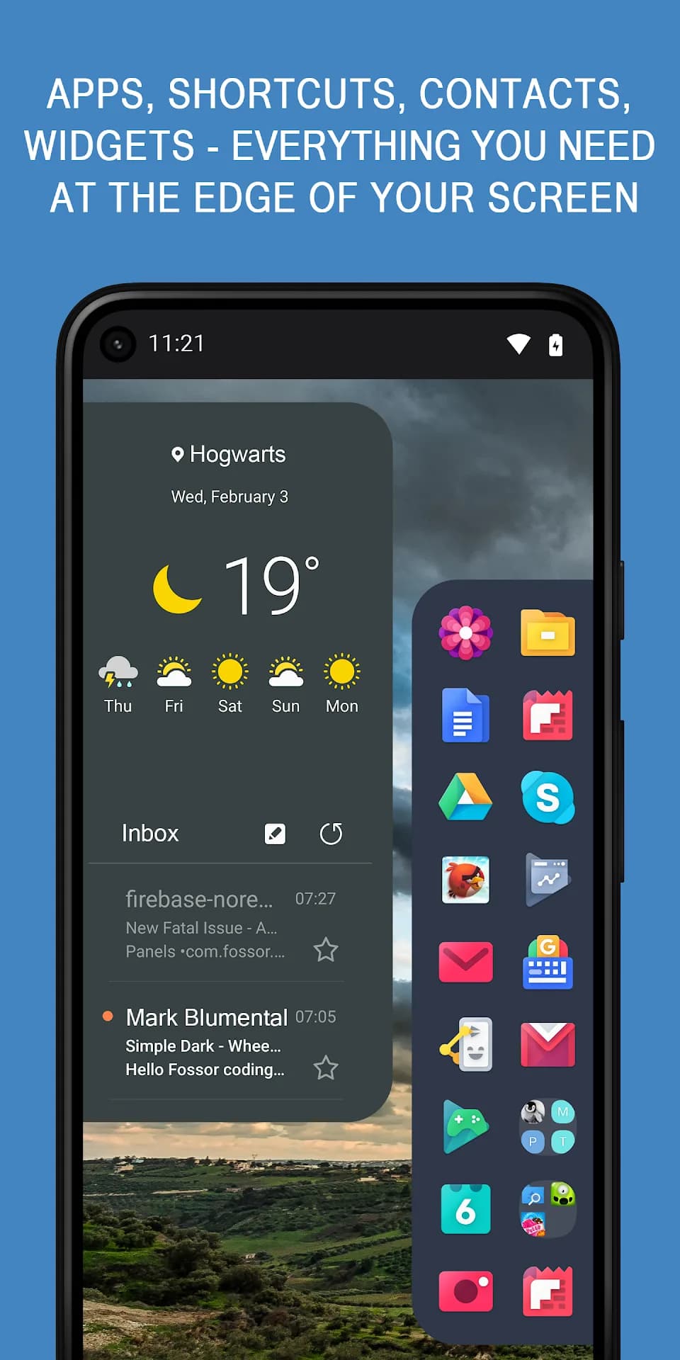 Panels Sidebar مهكر — لقطة شاشة 1