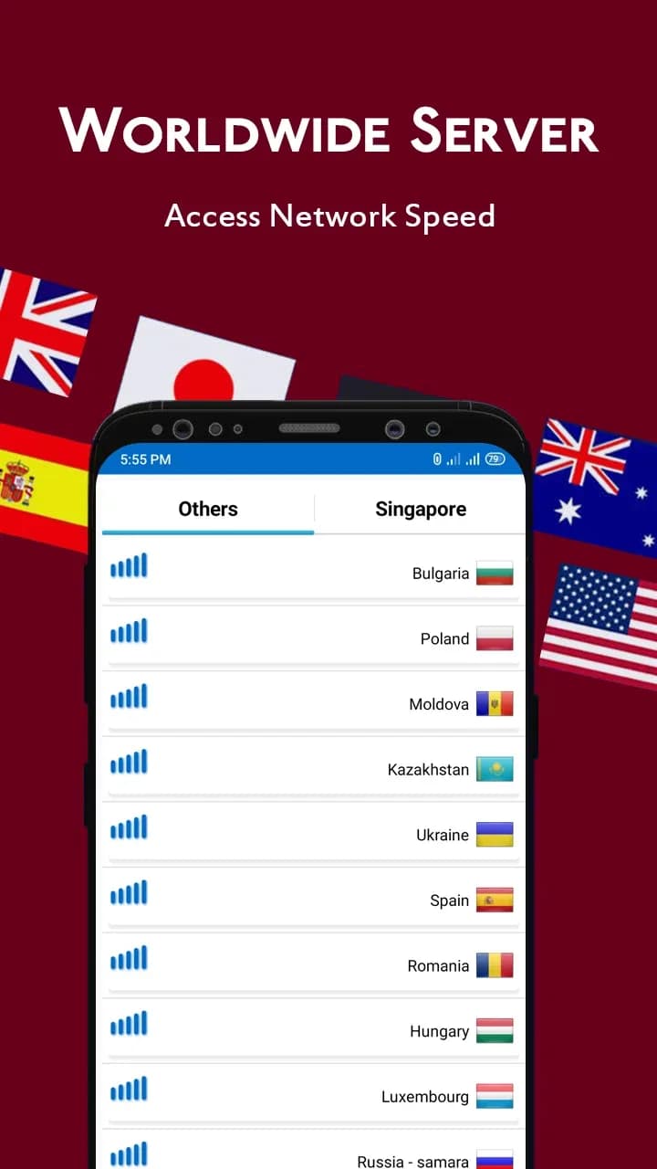 Singapore VPN مهكر — لقطة شاشة 2