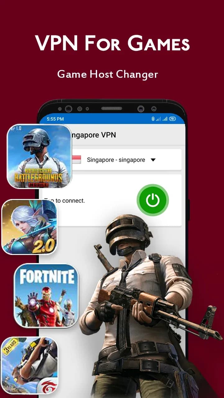 Singapore VPN مهكر — لقطة شاشة 4