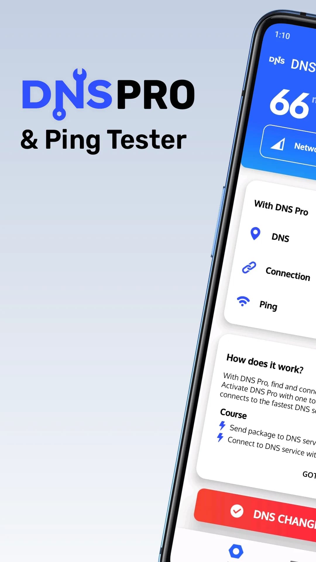 Smart DNS Changer Pro — Screenshot 1