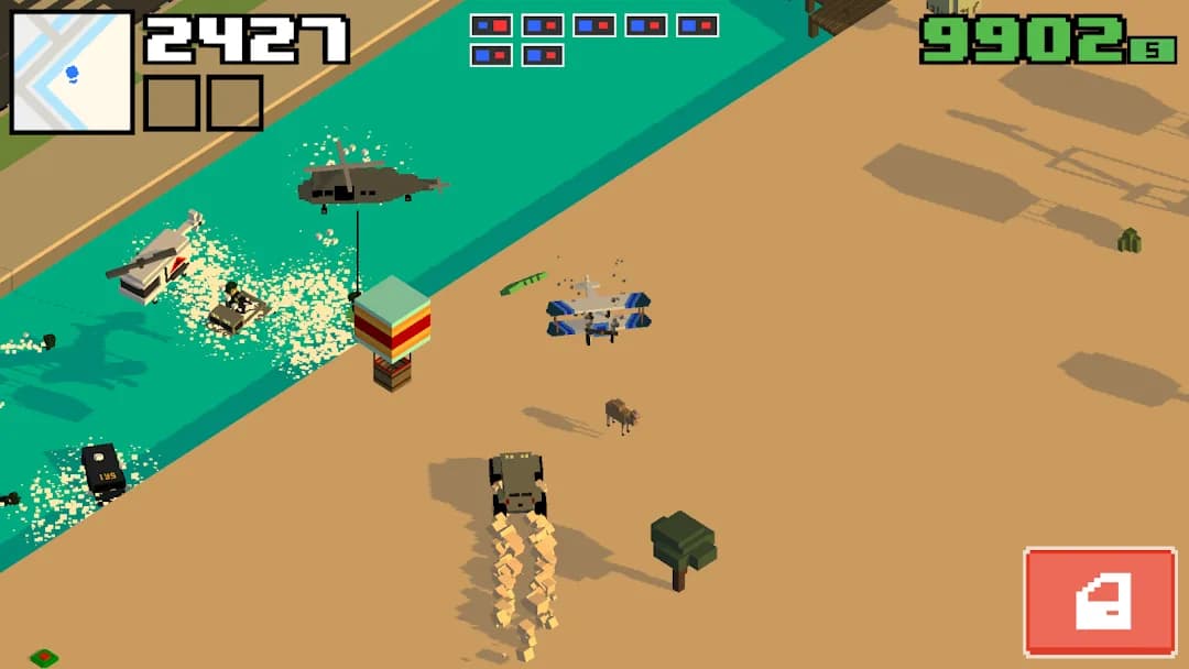 Smashy Road: Wanted 2 Mod — Screenshot 2