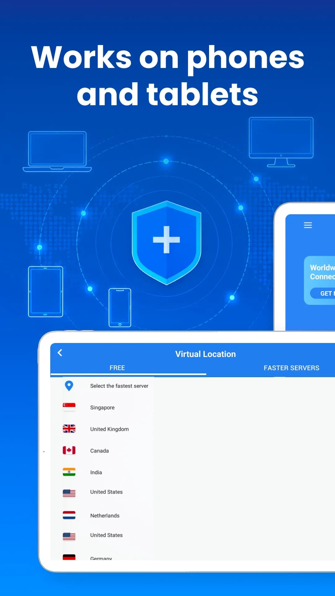 Snap VPN مهكر — لقطة شاشة 5