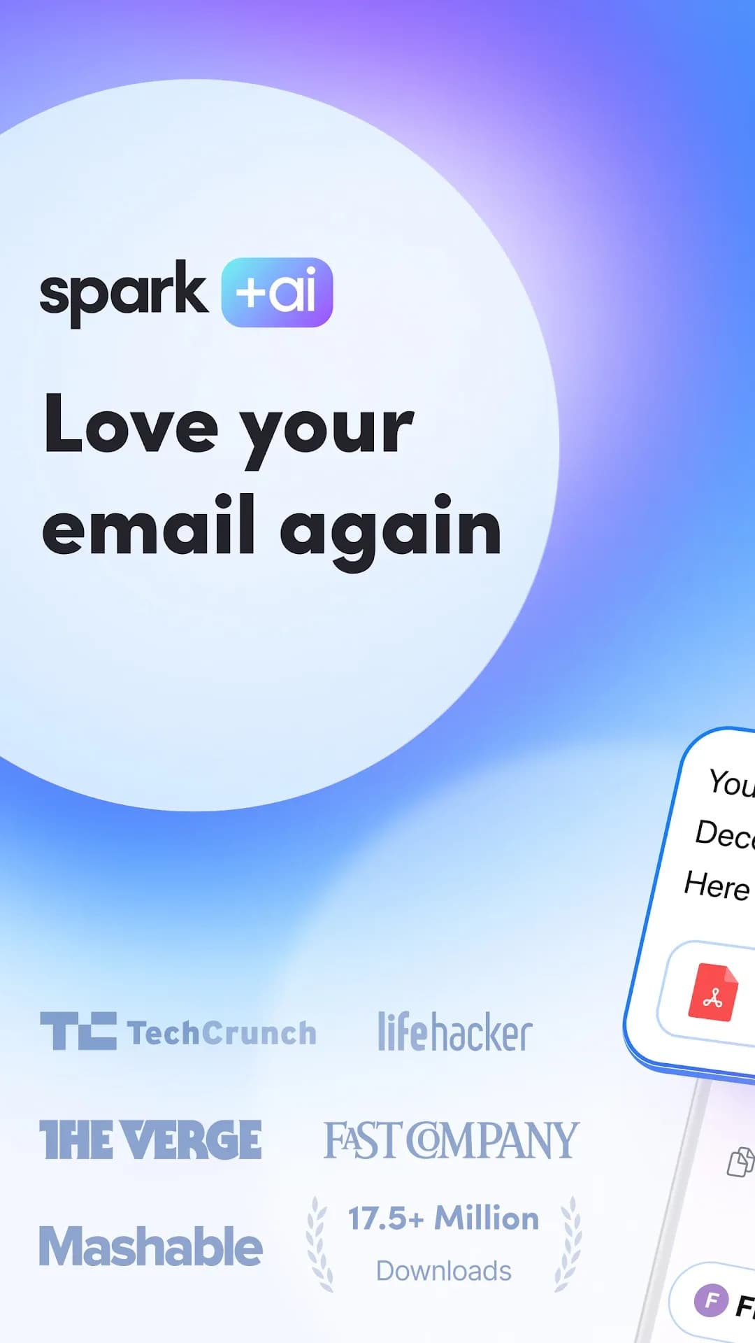 Spark Mail مهكر — لقطة شاشة 1