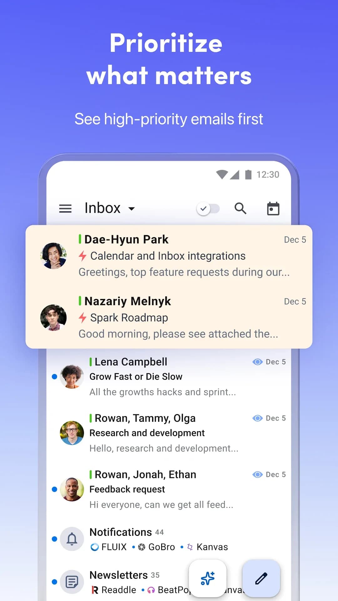 Spark Mail مهكر — لقطة شاشة 7