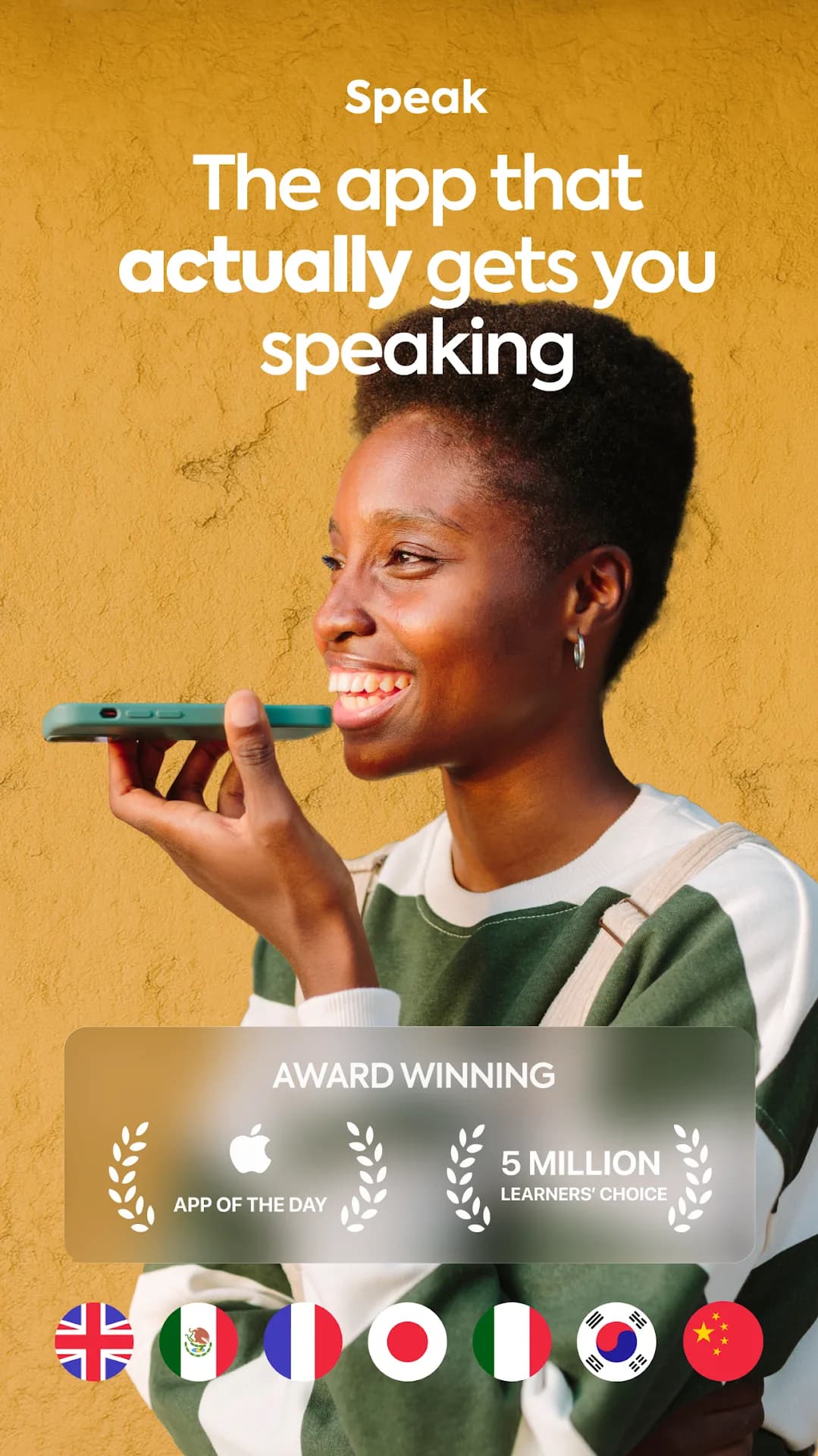 Speak Language Learning مهكر — لقطة شاشة 1