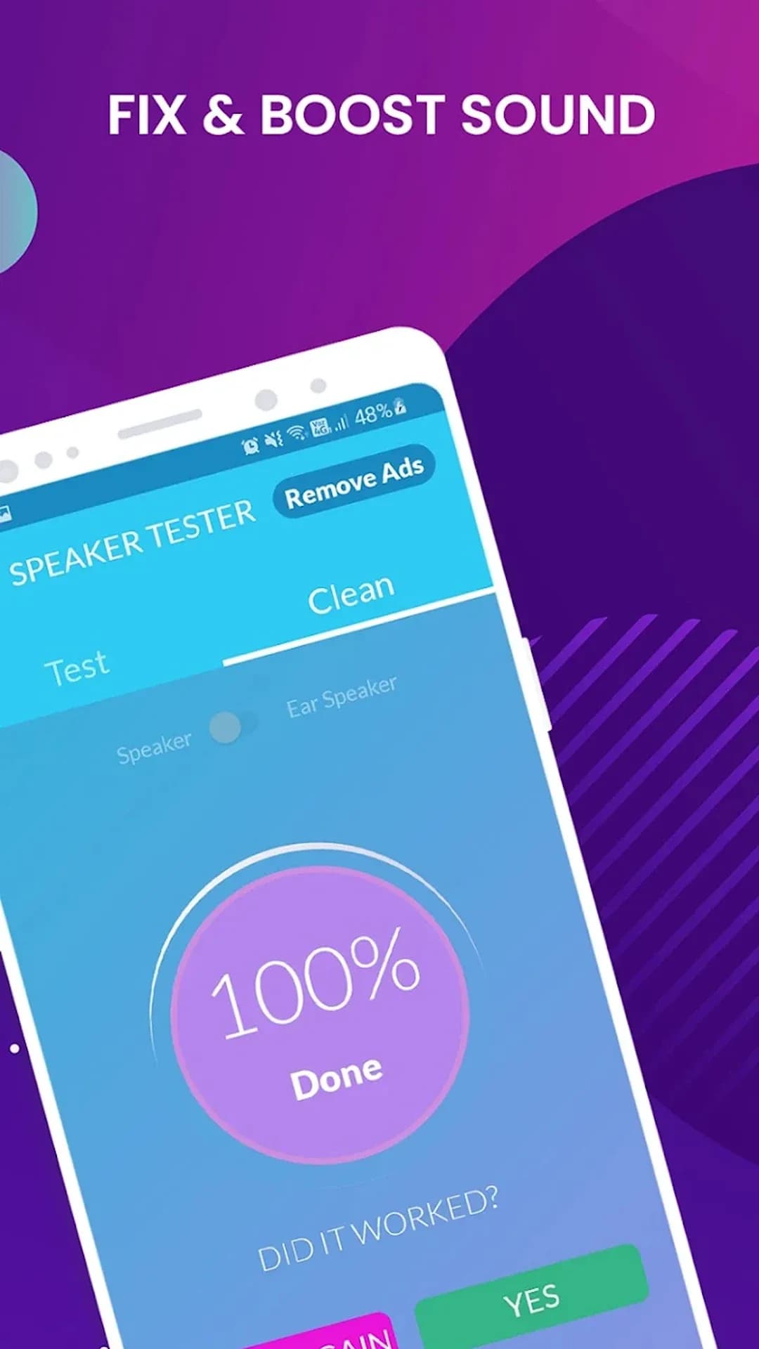 Speaker Tester Cleaner مهكر — لقطة شاشة 5